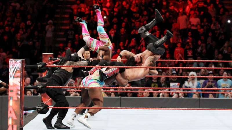 Illustration for article titled New Day earned the tag team record, even if Raw’s storytelling didn’t